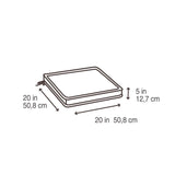 Style Selections Tilda Trellis Seat Pad