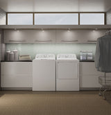 GE 7.2-cu ft Electric Dryer (White)