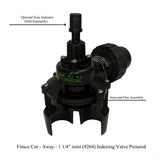 1 in. Mini 4 Outlet Indexing Valve with 2, 3 and 4 Zone Cams