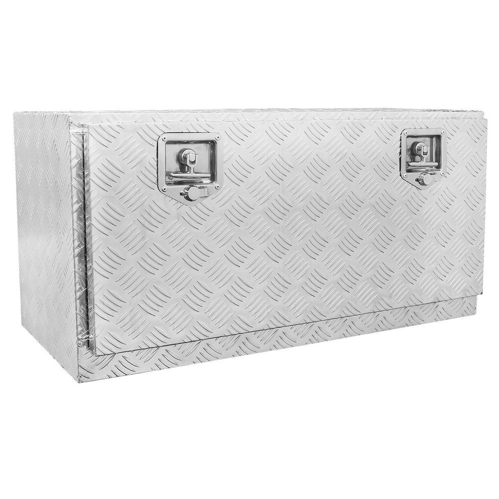 Stark 36 in Diamond Plate Aluminum  Underbody Truck Tool Box - Super Arbor