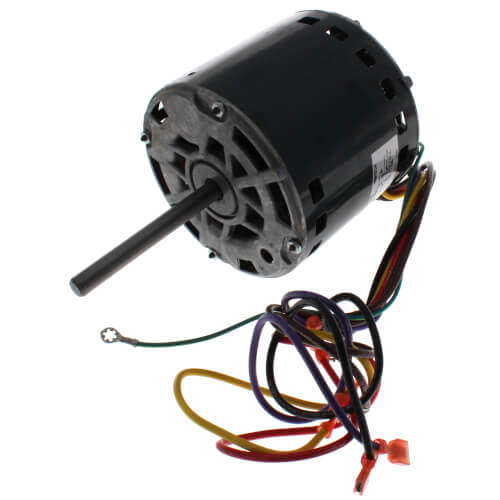 Rheem 51-101728-05 blower motor - front view (Voltage: 208/230V; Horse Power: 1/2)