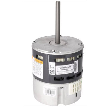 Rheem 51-106544-09 motor - detail view (Product Type: Motor; Voltage: 208/230V)