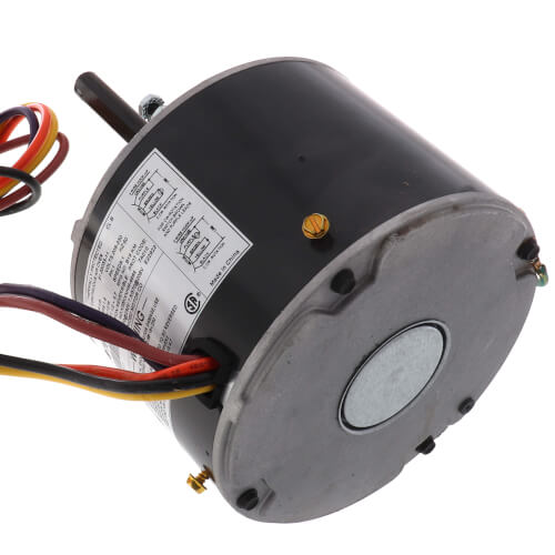 Rheem 51-23053-11 blower motor - side view (Voltage: 208/230V; Horse Power: 1/3)