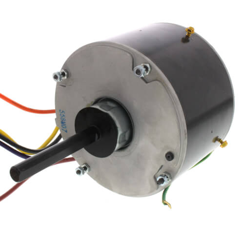 Rheem 51-23055-11 blower motor - front view (Voltage: 208/230V; Horse Power: 1/5)