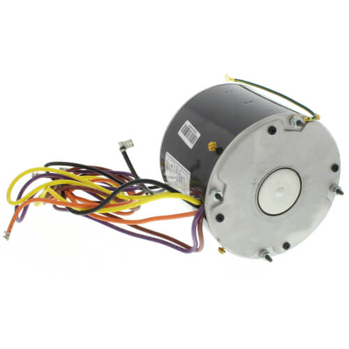 Rheem 51-23055-12 blower motor - side view (Voltage: 208/230V; Horse Power: 1/5)