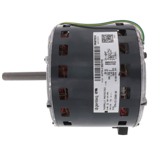 Rheem 51-23609-04 blower motor - detail view (Voltage: 208/230V; Horse Power: 1/2)
