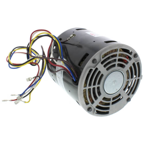 Rheem 51-25023-01 blower motor - side view (Voltage: 120v; Horse Power: 3/4)