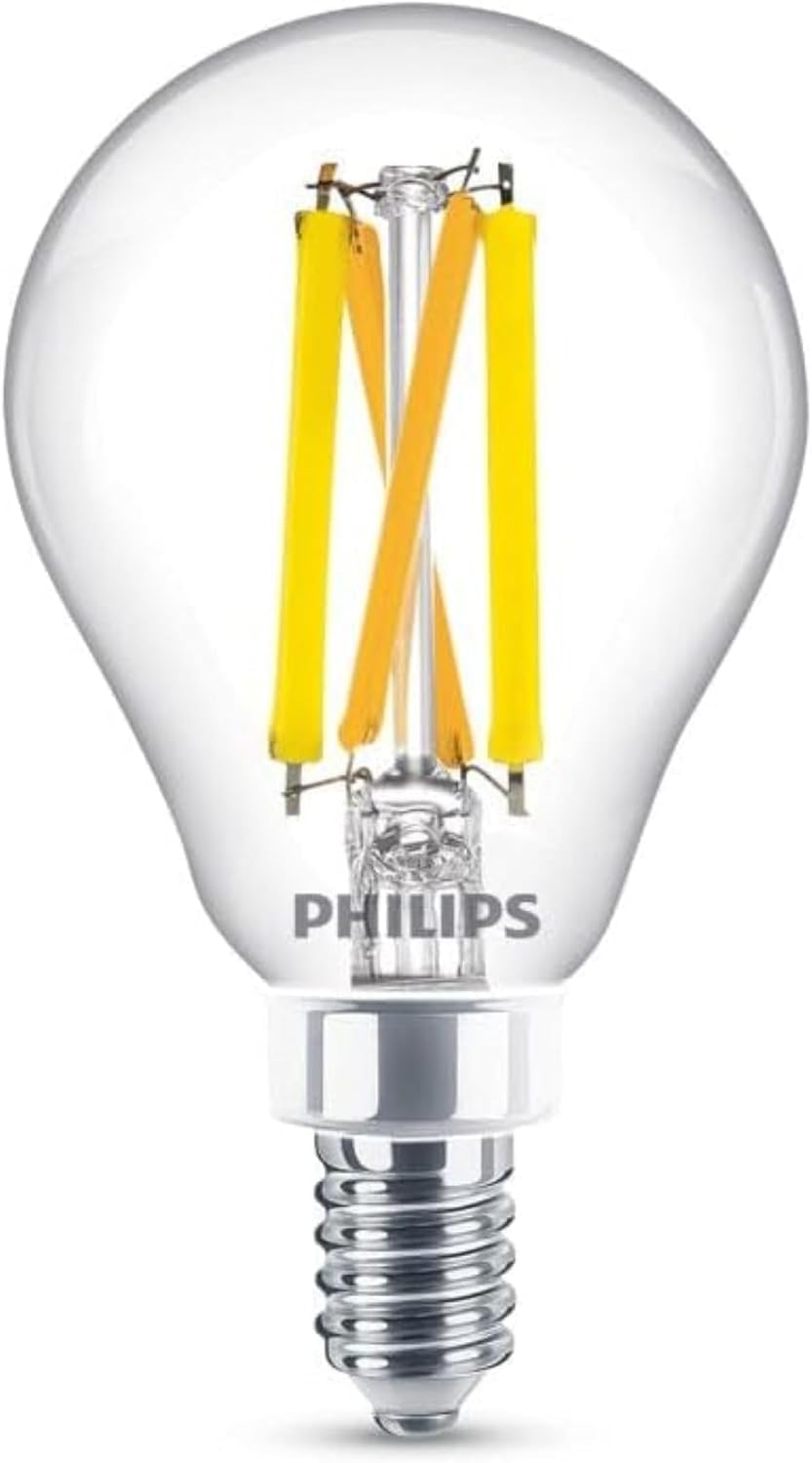 Philips 60-Watt Equivalent A15 Dimmable LED Light Bulb, Soft White, Ultra Definition, E26 Base, 750 Lumens (2-Pack)