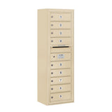 3800 Horizontal Series 9-Compartment Surface Mount Mailbox - Super Arbor