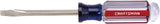 CRAFTSMAN Acetate Handle 1/4-in x 4-in Slotted Screwdriver