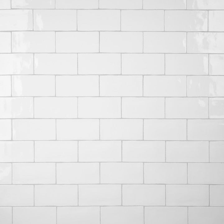 Merola Tile Castillo White 2-7/8 in. x 5-7/8 in. Ceramic Subway Wall Tile (5.67 sq. ft. / Case)