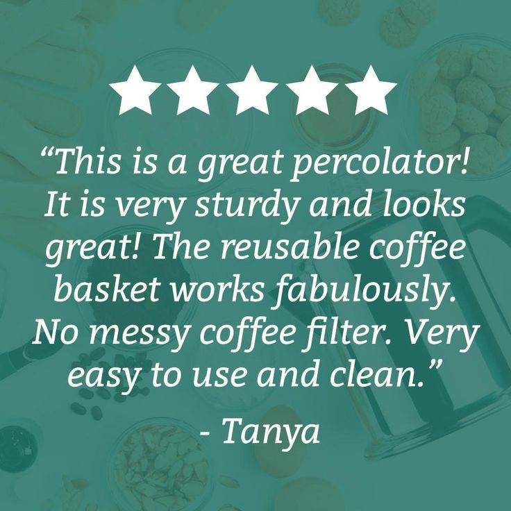 8-Cup Stainless Steel Percolator