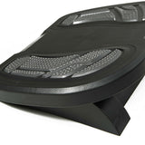 Black and Gray Adjustable Height Non-Slip Ergonomic Foot Rest - Super Arbor