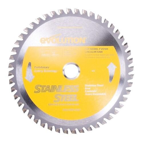 Evolution 7-1/4-in 48-Tooth Tungsten Carbide-Tipped Steel Circular Saw Blade