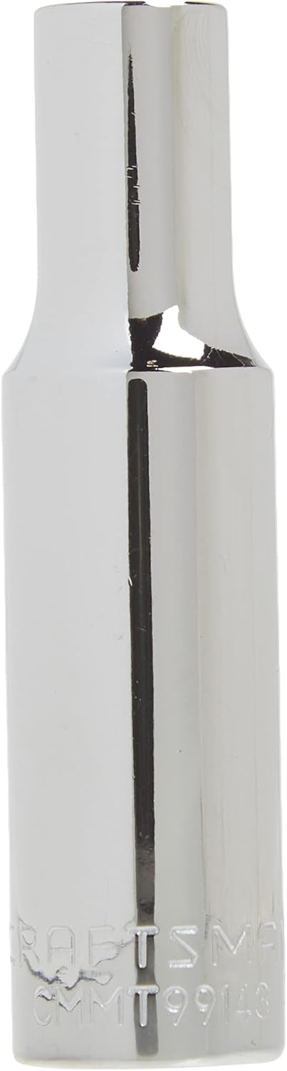 Craftsman 8mm Metric Deep Socket, 3/8-inch Drive, 6-Point (CMMT99143)