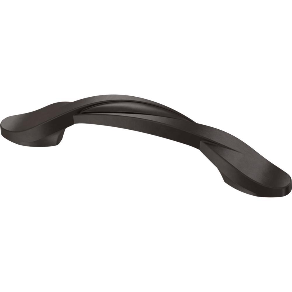 Essentials Twisted Arch 3 in. (76mm) Center-to-Center Satin Nickel Drawer Pull (25-Pack) - Super Arbor
