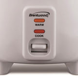 5-Cup White Rice Cooker with Food Steamer