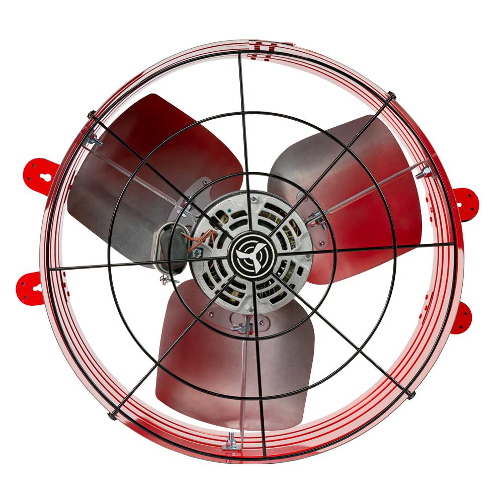 QuietCool 2860 CFM Smart App Controlled 2-Speed Gable Mount Attic Fan - Super Arbor