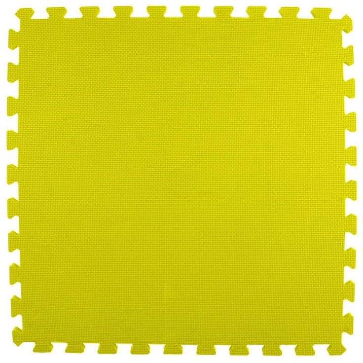 Greatmats Premium Black 24 in. x 24 in. x 5/8 in. Foam Interlocking Floor Mat (Case of 25)