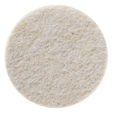 Scotch 2 in. Beige Round Surface Protection Felt Floor Pads ((6-Pack)(Case of 24)) - Super Arbor