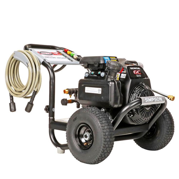 Simpson MegaShot MSH3125 -S 3200 PSI at 2.5 GPM HONDA GC190 Cold Water Pressure Washer