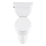 Highline 2-Piece Complete Solution 1.28 GPF Single Flush Elongated Toilet in White with Seat Included (3-Pack) - Super Arbor