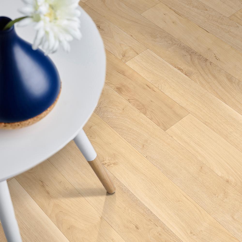 IVC Sawyer Blonde Residential Vinyl Sheet, Sold by 13.2 ft. Wide x Custom Length - Super Arbor