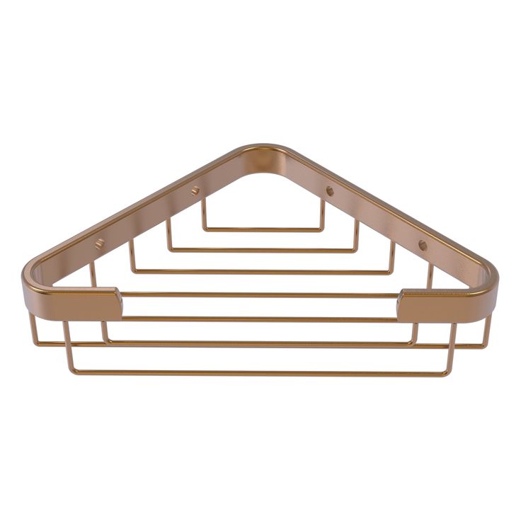 Allied Brass 1.7-in H Screw Mount Solid Brass Polished Chrome Hanging Shower Caddy