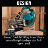 18V X2 LXT Lithium-Ion(36V) Brushless Cordless 10 in. Dual-Bevel Sliding Compound MiterSaw Laser w/BONUS 5.0Ah Batteries