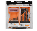 RYOBI Black Oxide Drill Bit Set (14-Piece)
