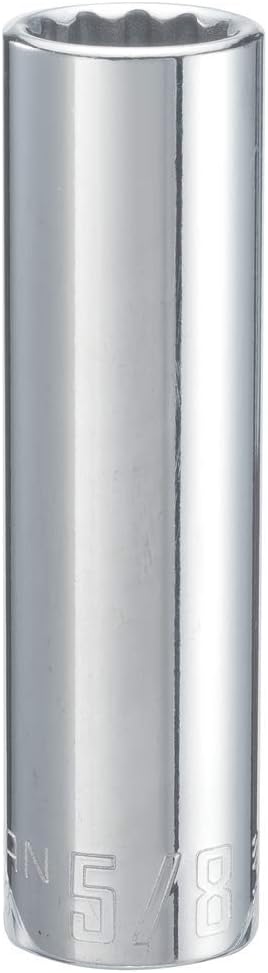 Craftsman 5/8 in. SAE 12-Point Deep Socket, 1/2 in. Drive (CMMT47523)