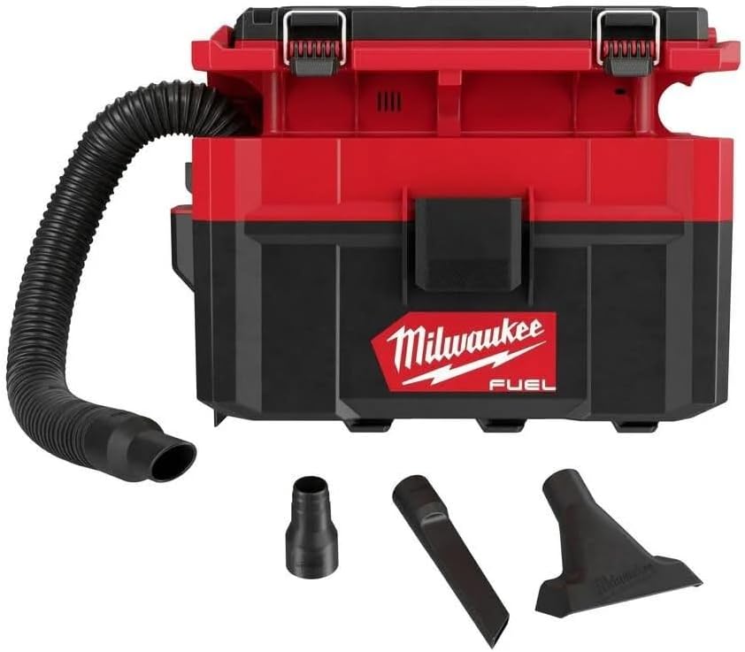 Milwaukee M18 FUEL PACKOUT 18-Volt Lithium-Ion Cordless 2.5 Gal. Wet/Dry Vacuum, Tool-Only (0970-20)