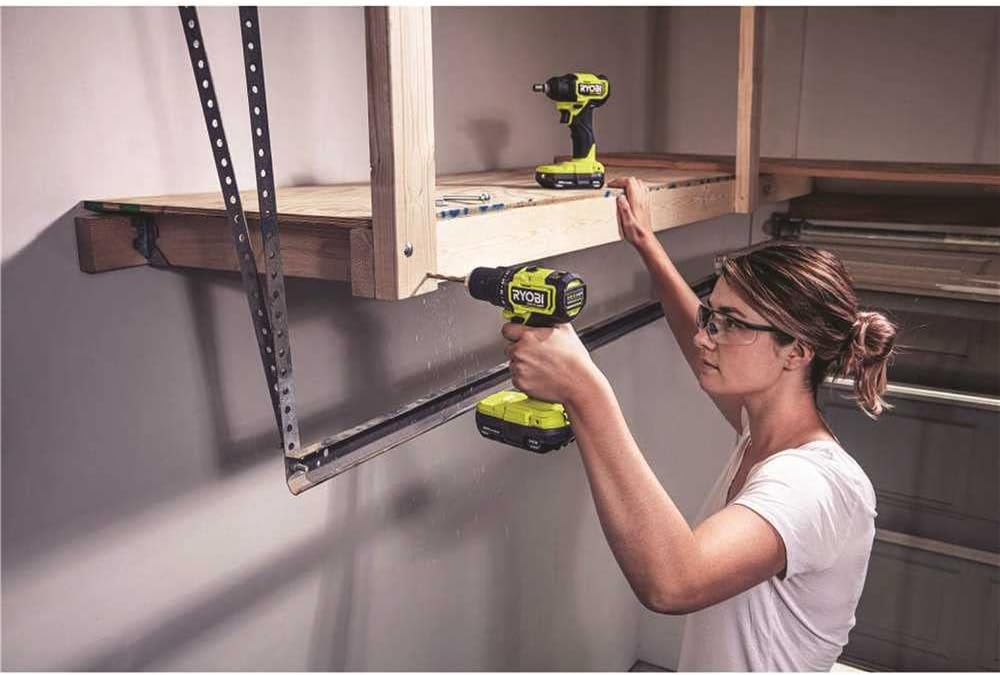 RIDGID 18-Volt Lithium-Ion Cordless Brushless Drill/Driver and Impact Driver Combo Kit with (2) 1.5Ah Batteries, Charger and Bag