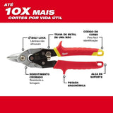 Milwaukee 9 in. Straight-Cut Bulldog Aviation Snips
