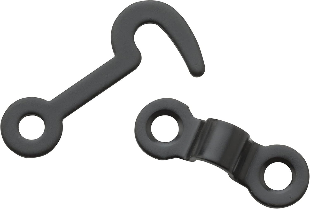 Everbilt 3/4 in. x 1-1/8 in. Oil-Rubbed Bronze Hook and Staple