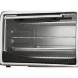 700 W Silver 4-Slice Toaster Oven and Broiler