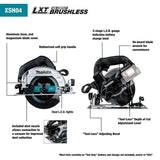 18-Volt 6-1/2 in. LXT Lithium-Ion Sub-Compact Brushless Cordless Circular Saw (Tool Only)