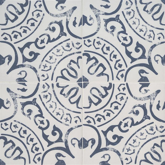 MSI Indigo 8 in. x 8 in. Glazed Porcelain Floor and Wall Tile (5.16 sq. ft./Case)