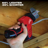 Milwaukee M12 12V Li-Ion Cordless 4-Tool Combo Kit with (2) 1.5Ah Batteries, Charger + PACKOUT Hole Saw Set (10‑Pc)