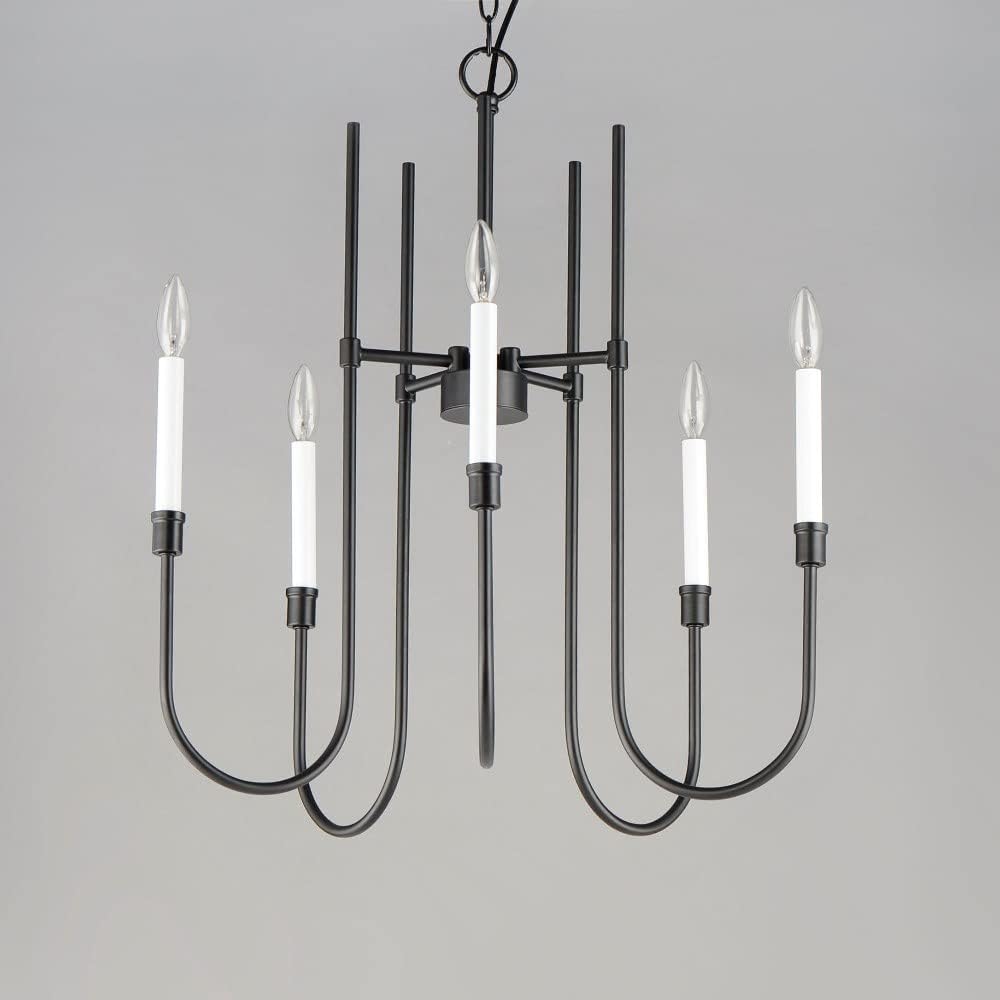 Maxim Lighting Tux 5-Light Black Chandelier