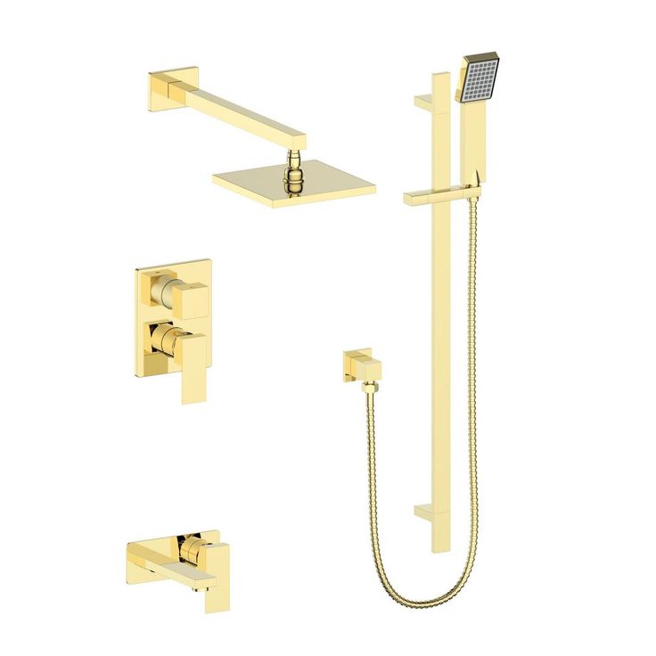 ZLINE Bliss Shower System in Polished Gold (BLS-SHS-PG)