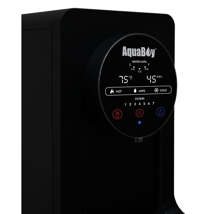 Pro II Water Cooler/Dispenser - Air to Water Generator in Black