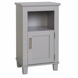 Shaker Style 16 in. W x 12 in. D x 29.9 in. H Floor Cabinet in White - Super Arbor