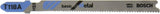 Bosch 5-Pack 3-5/8-in T-Shank High-Speed Steel Jigsaw Blade, T118A, 17–24 TPI