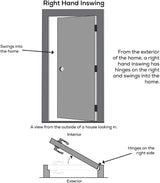 JELD-WEN 30 in. x 80 in. 9-Lite Primed Steel Prehung Right-Hand Inswing Entry Door with Brickmould