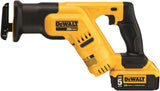 DEWALT 20-Volt MAX Lithium-Ion Cordless Compact Reciprocating Saw Kit with 2Ah Battery, Charger and Bag