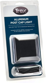 Trex 2-Pack Lighting Black Low Voltage Plug-in LED Post Light