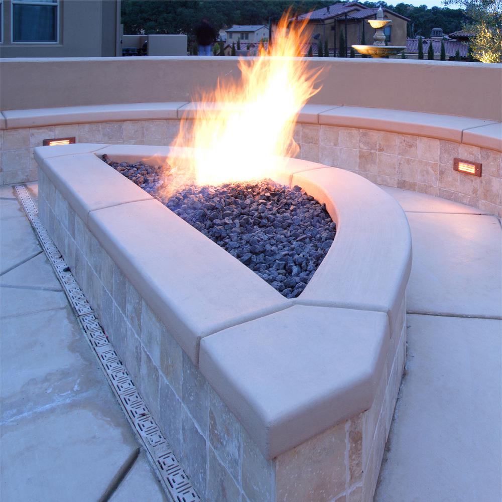 Fire Pit Essentials 10 lbs. Black Lava Rock 3/4 in. - Super Arbor