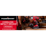 20-Volt Cordless 1/4 in. Impact Driver - Super Arbor