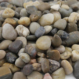 Rain Forest 0.5 in. to 1.5 in., 20 lb. Small Mixed Grade A Polished Pebbles - Super Arbor